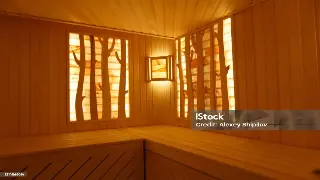 桑拿初体验对比：从“紧张”到“释放”的奇妙旅程 poster